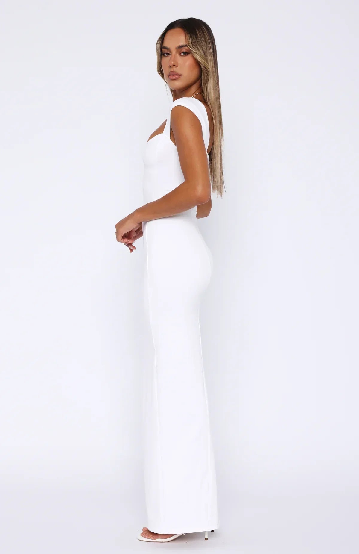Elegant Fishtail Maxi Dress Dress