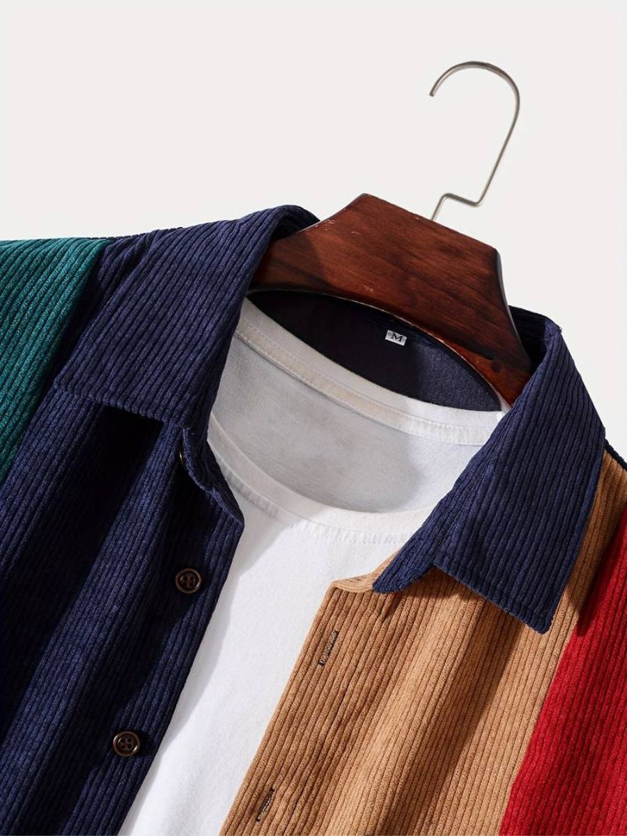 multicolored jacket