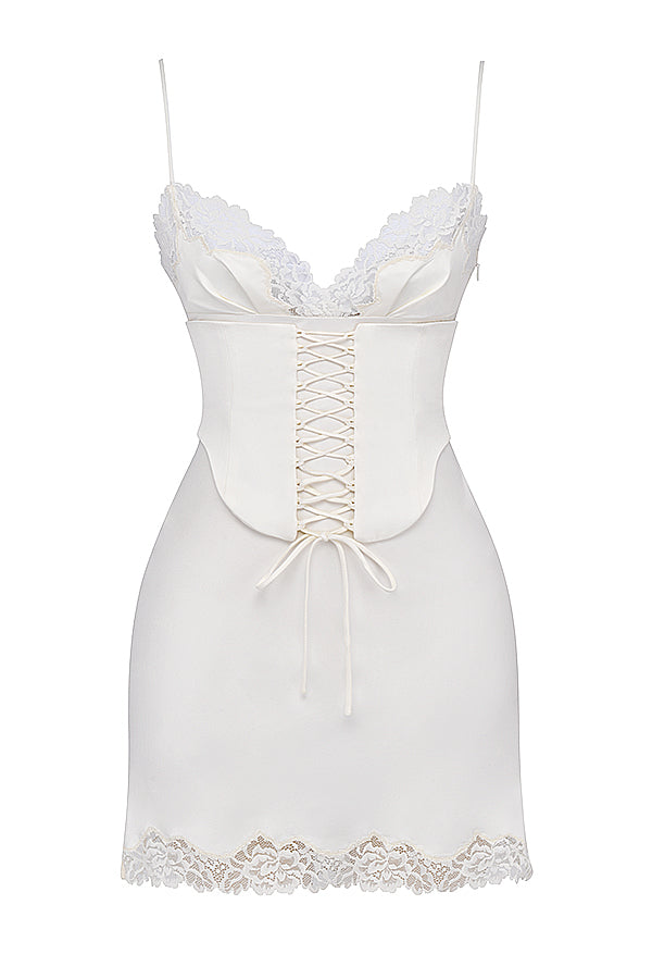 Satin slip dress
