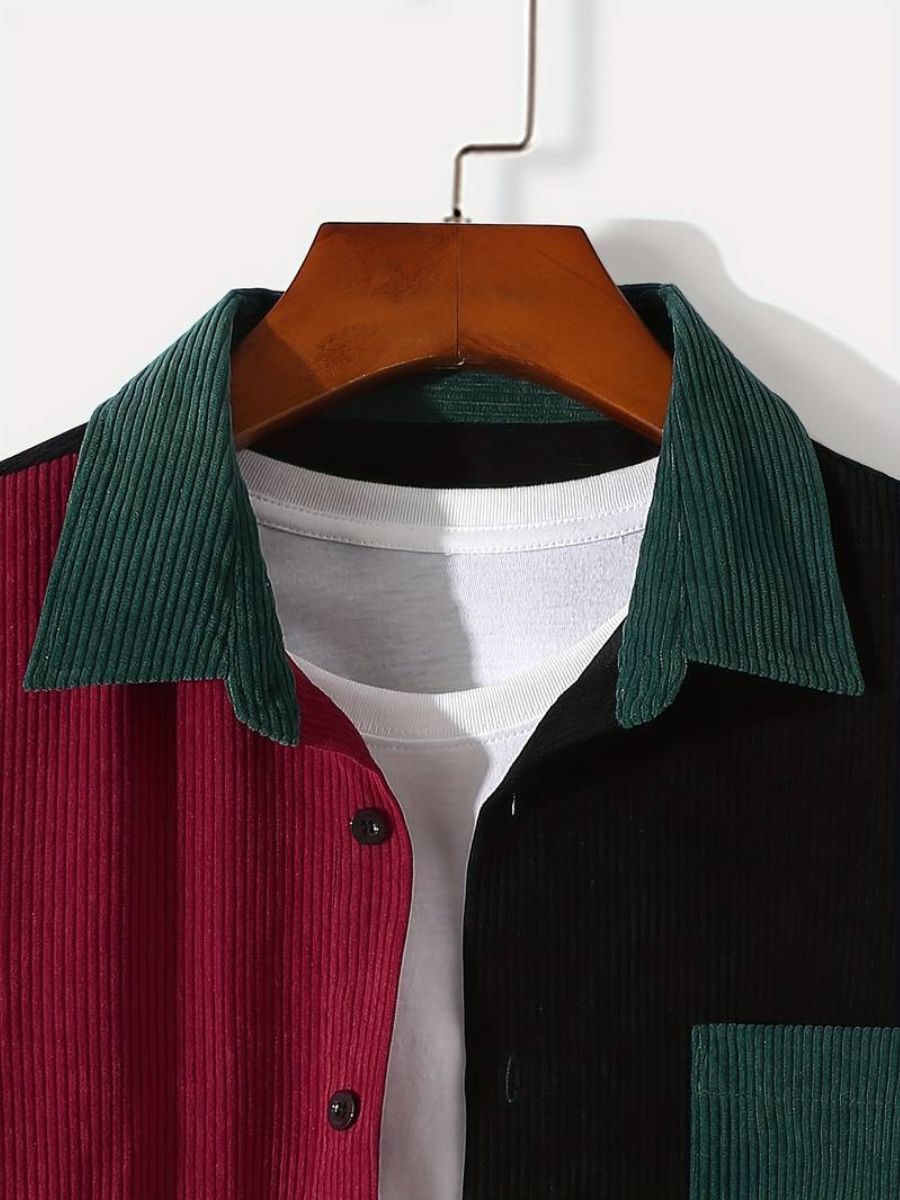 multicolored jacket