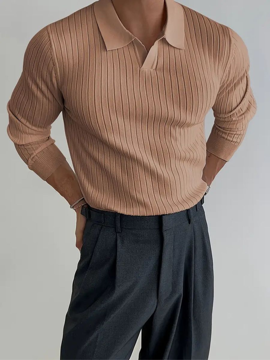 Chic knitted shirt