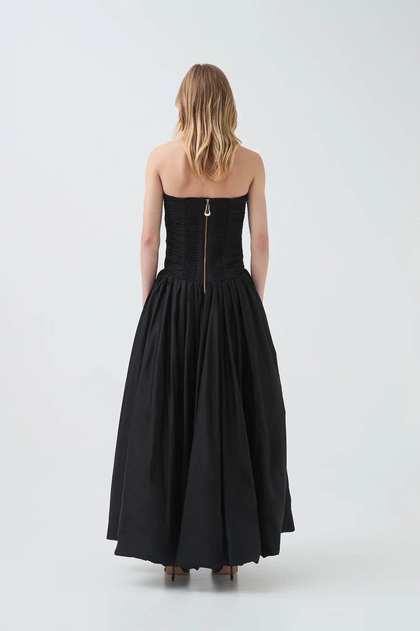 Bubble Hem Maxi Dress