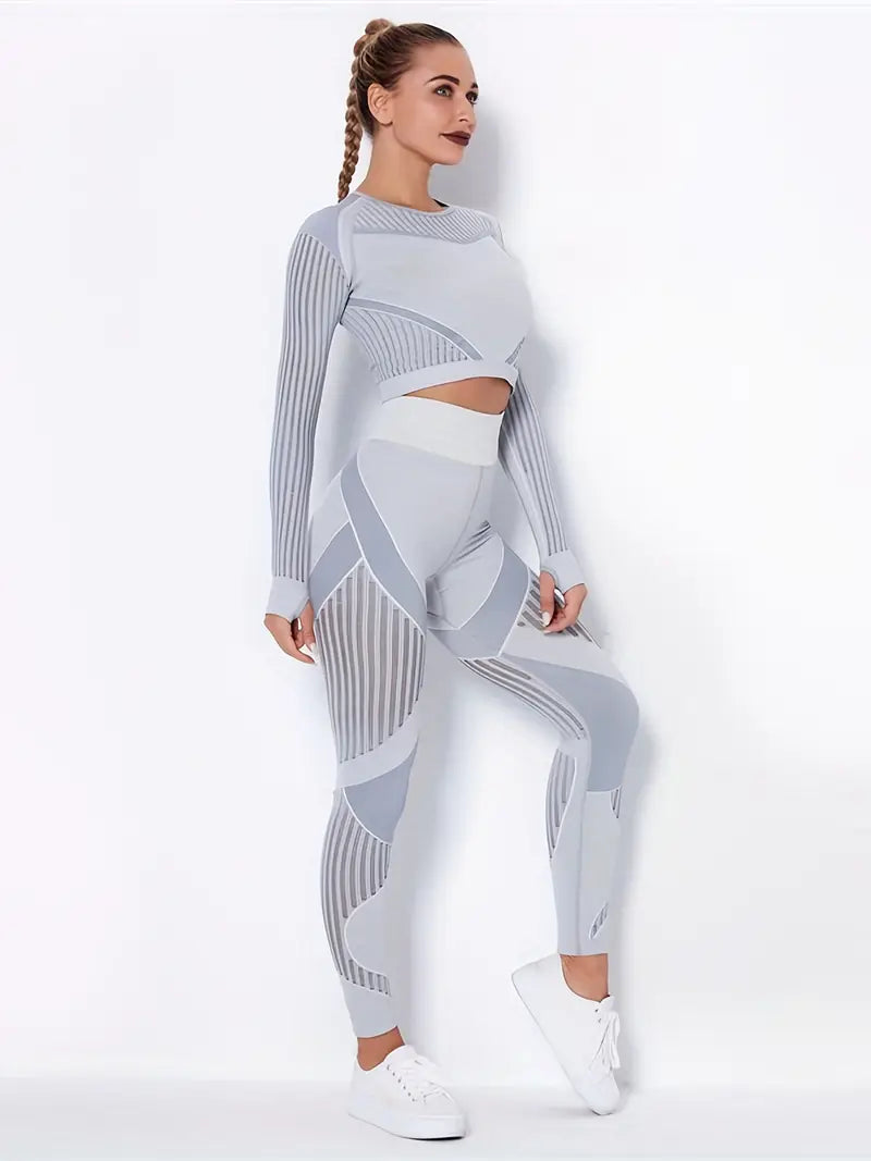 Seamless Knitted Absorbent Yoga Wearsuit