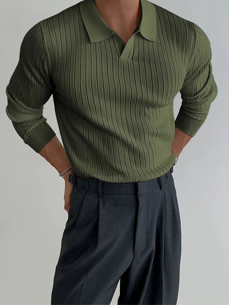 Chic knitted shirt