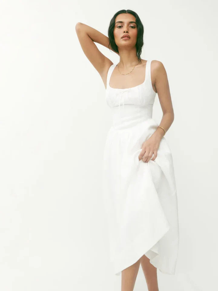 White Maxi Sundress