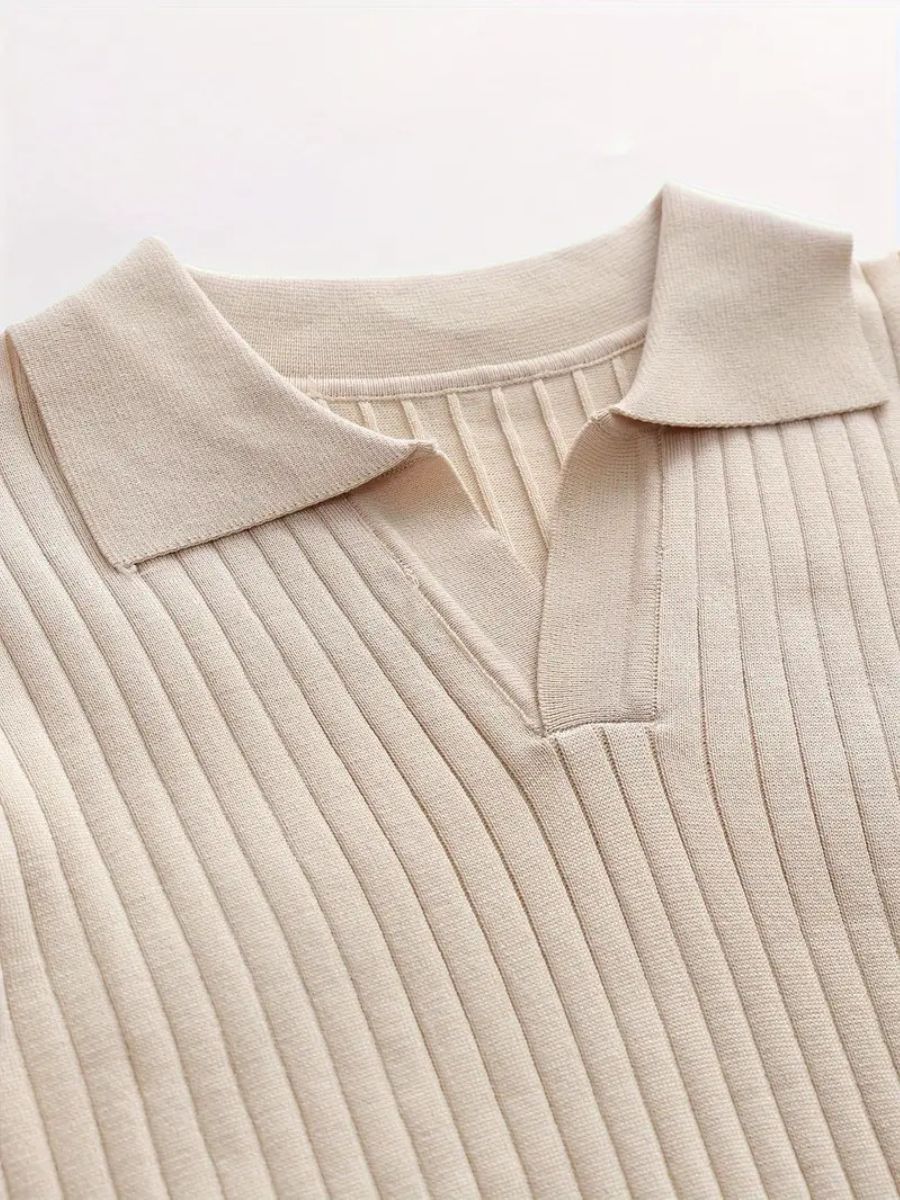 Chic knitted shirt
