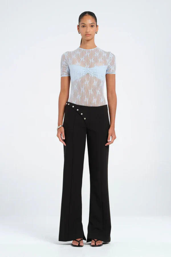 Backless Lacy Top