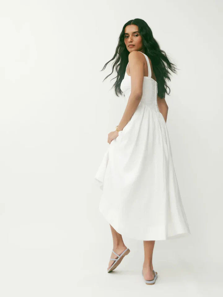 White Maxi Sundress