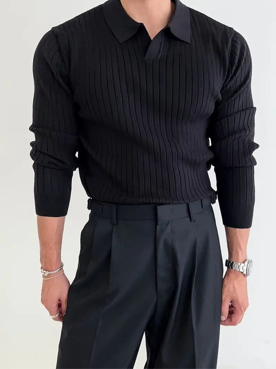 Chic knitted shirt