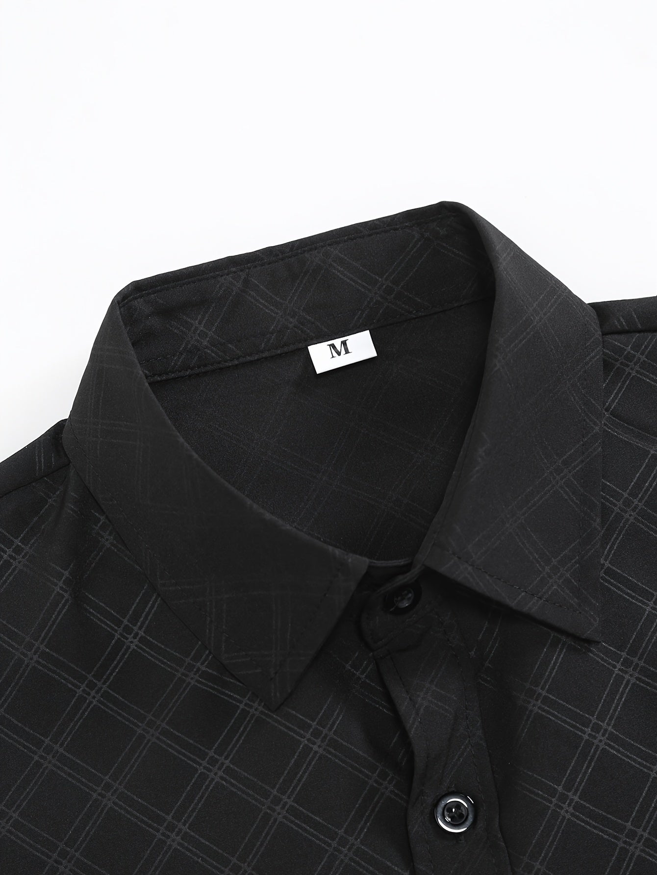 Striped black shirt