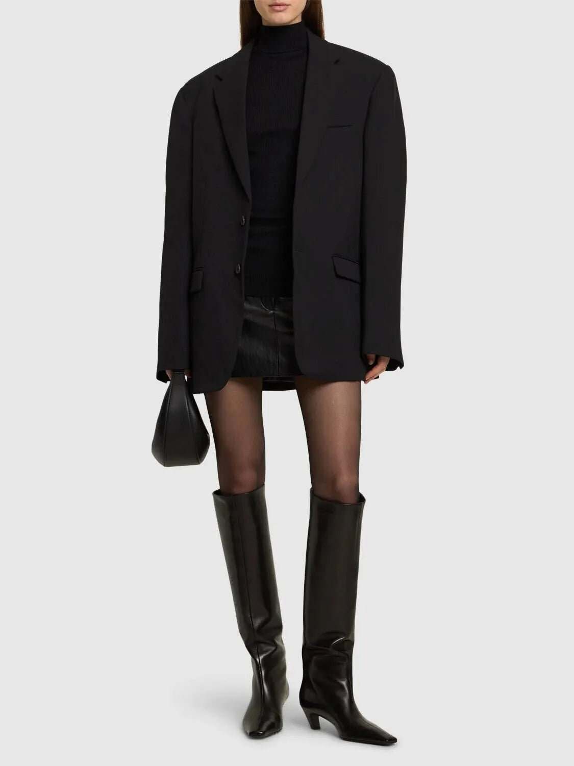 Casual Loose Black Blazer
