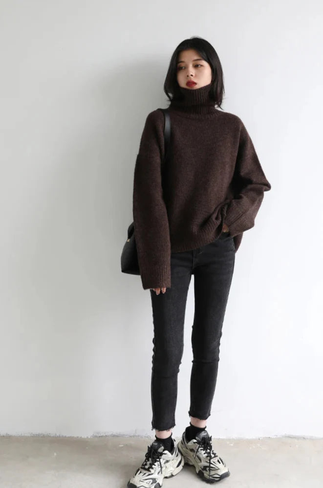 Loose Turtleneck Sweater