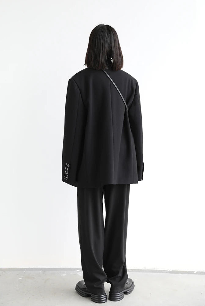 Twill Wide Leg Pants