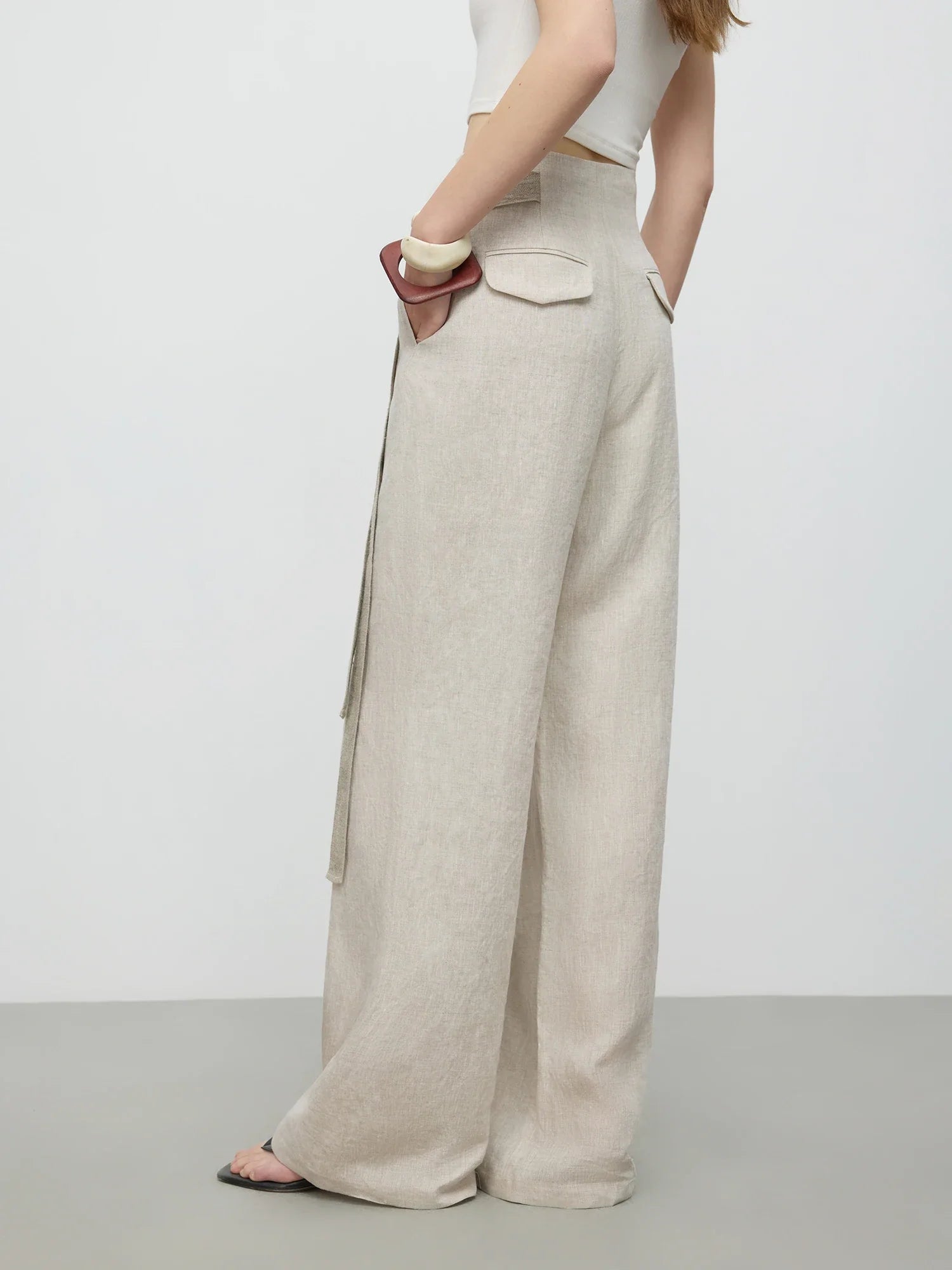 Relaxed Vest Top and Pants Set