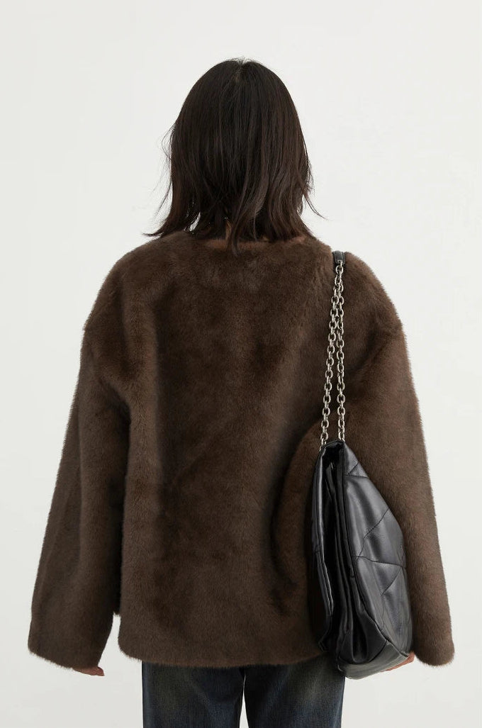 Loose Plush Jacket