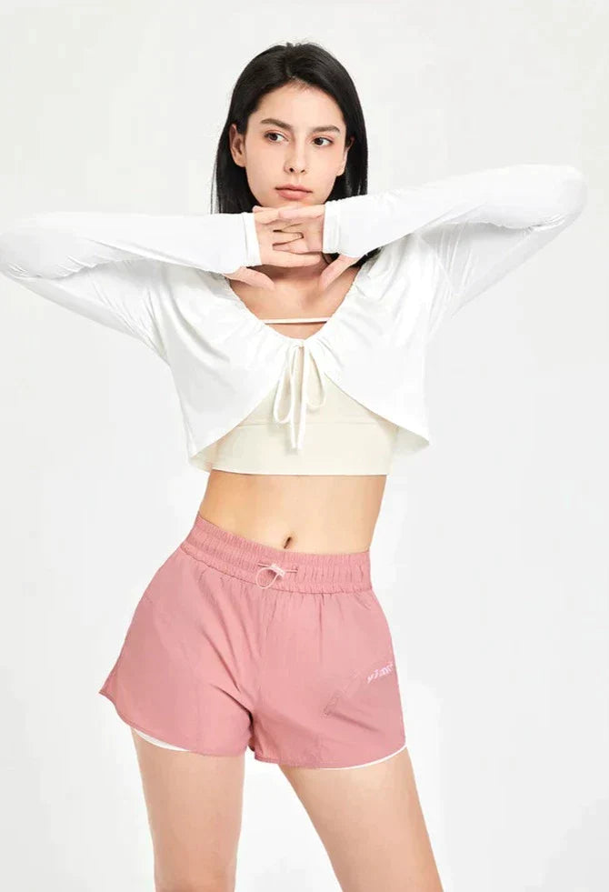 Scarf sports top