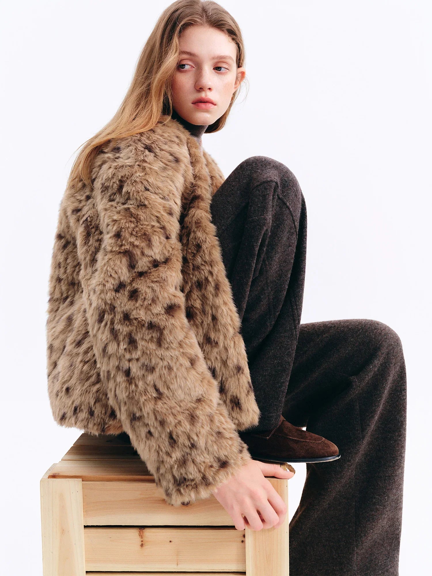 Leopard Fur Jacket