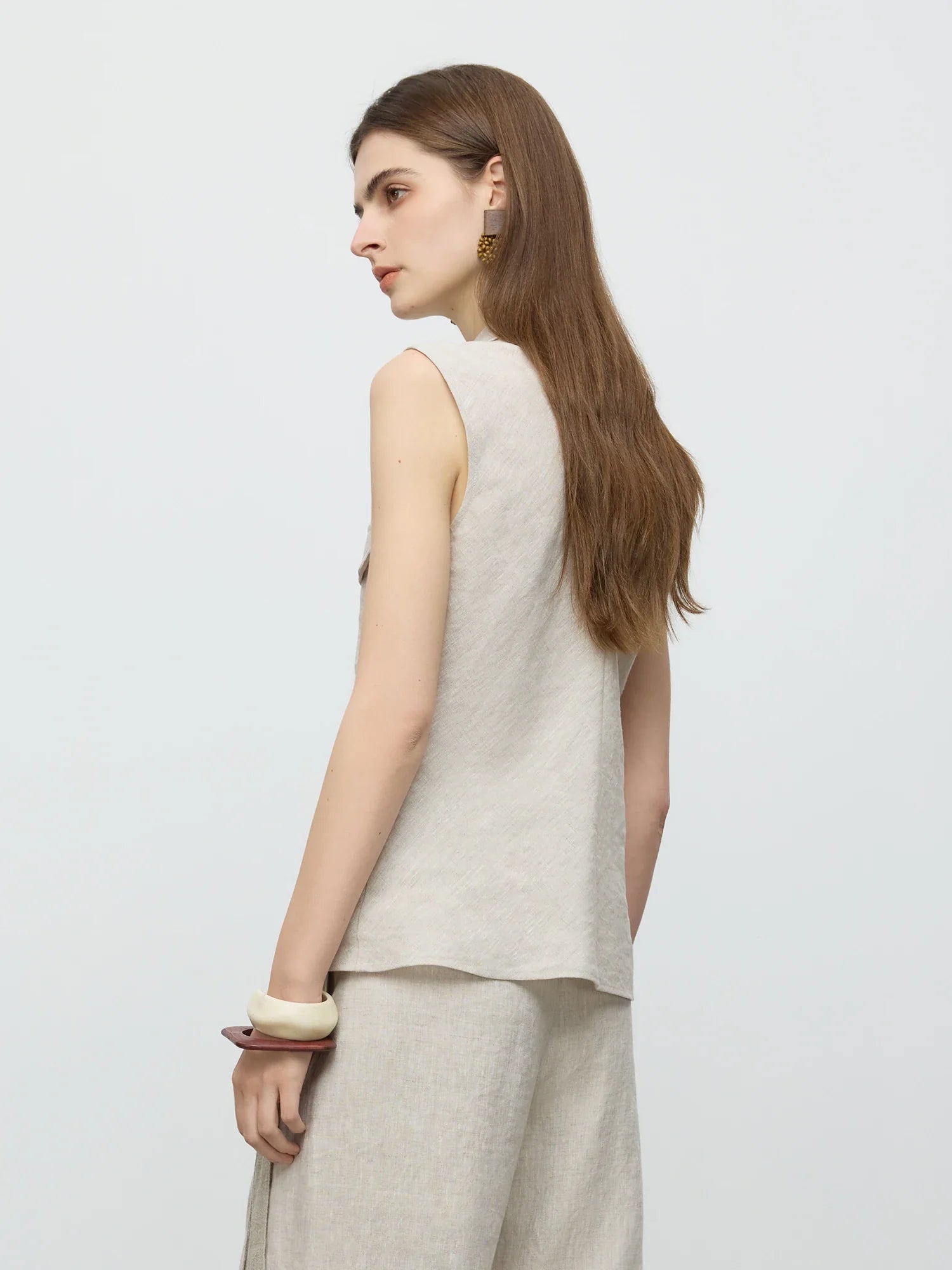 Relaxed Vest Top and Pants Set