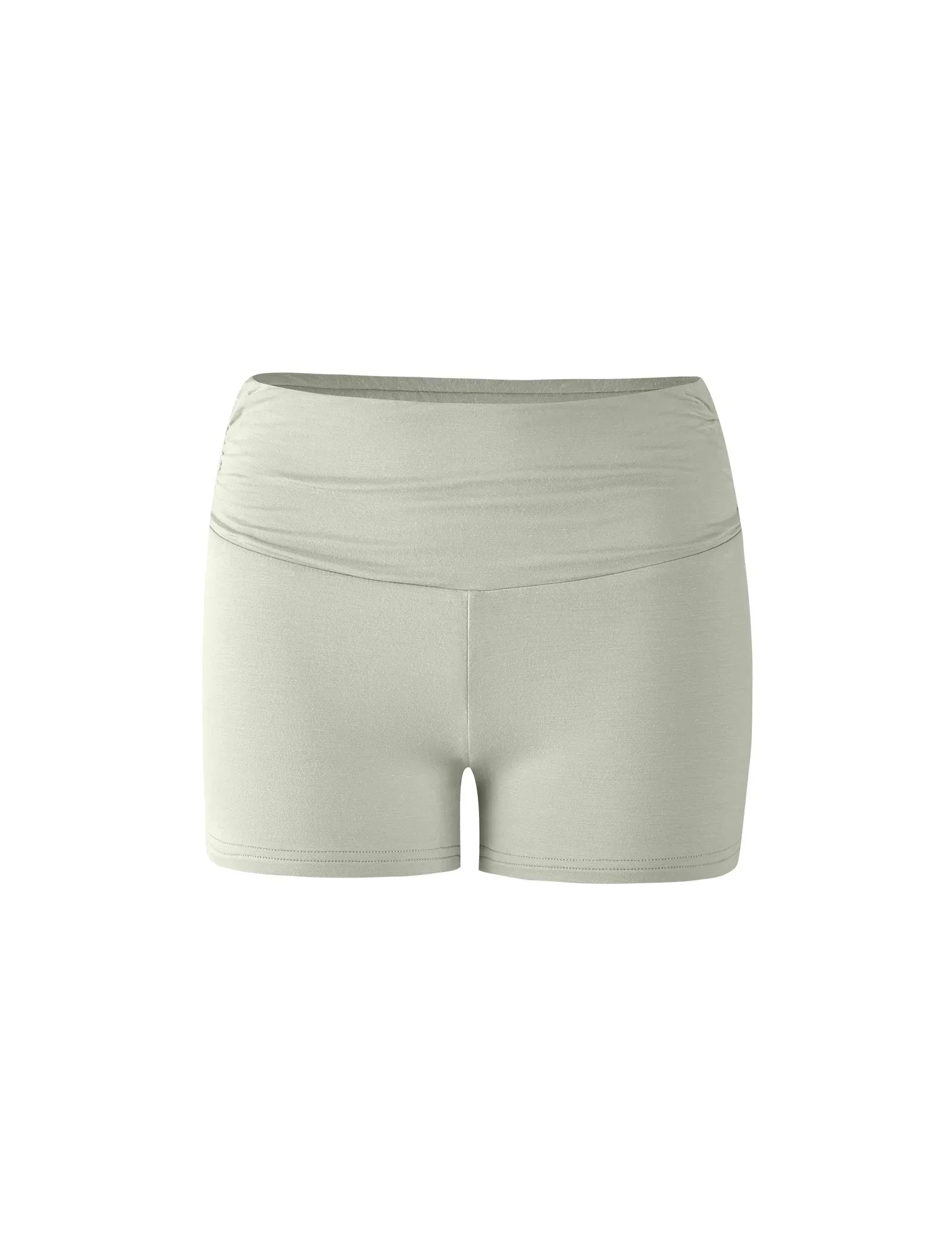 Textured twisted green top with shorts