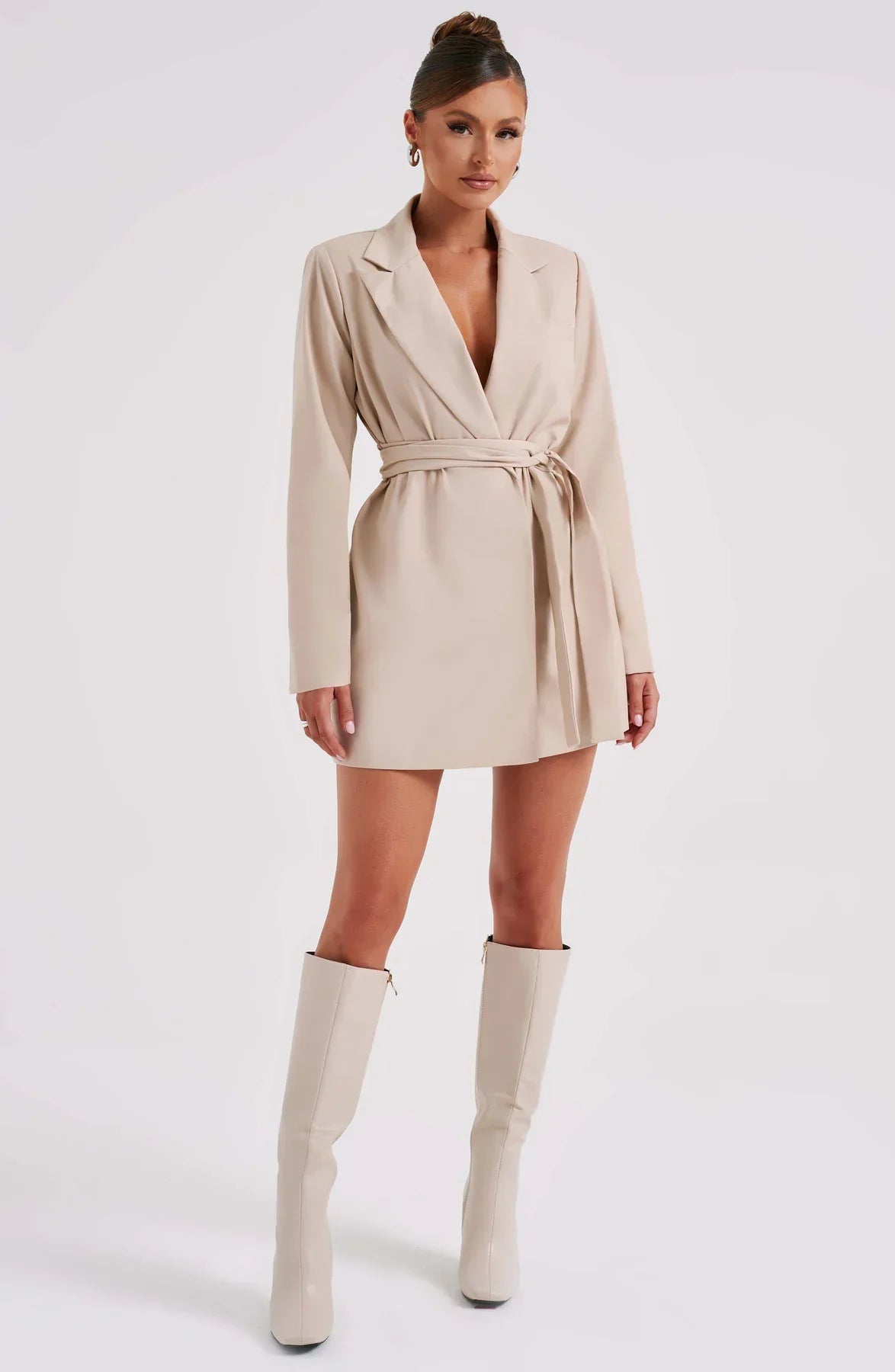 Elegant suit dress