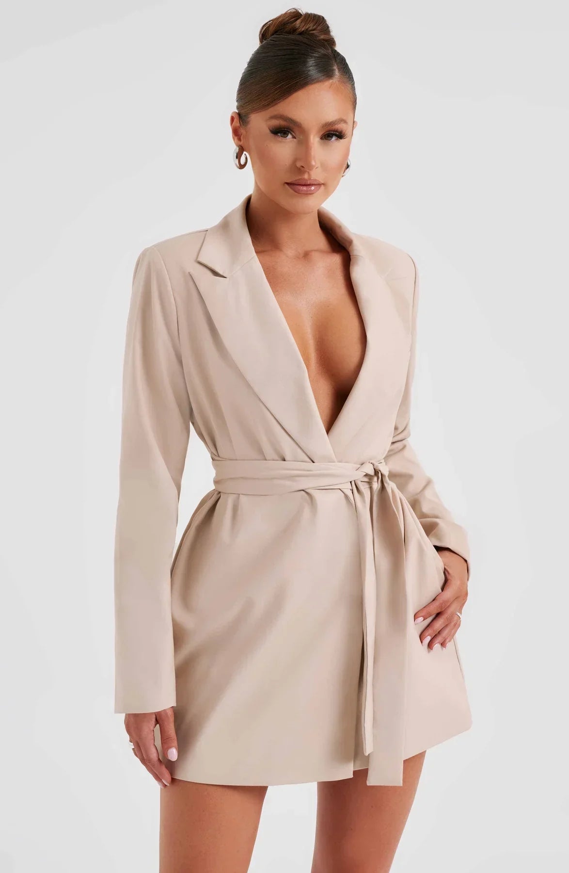Elegant suit dress