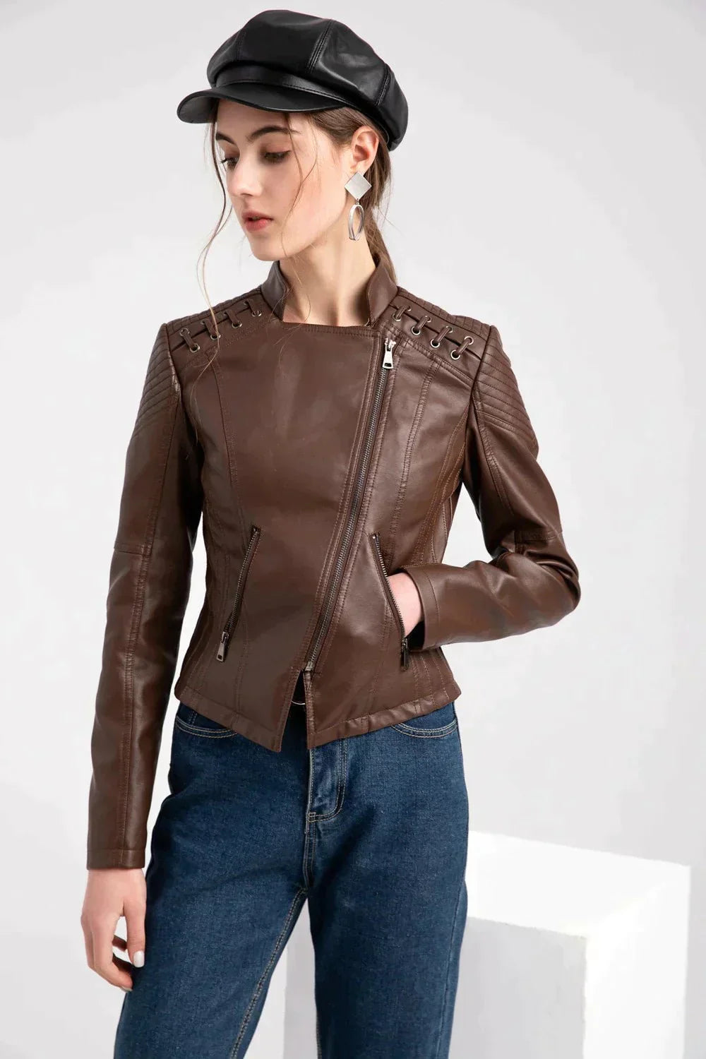 Lambskin coat