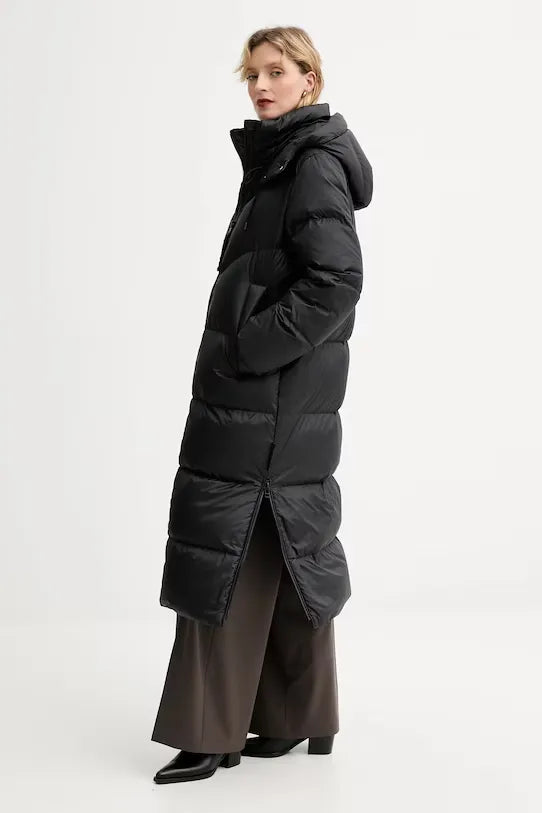Winter Long Warm Black jacket