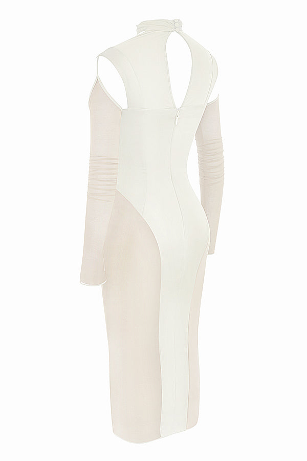 Midi dress corset