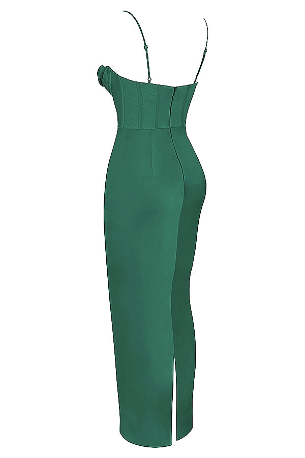 Elegant corset maxi dress