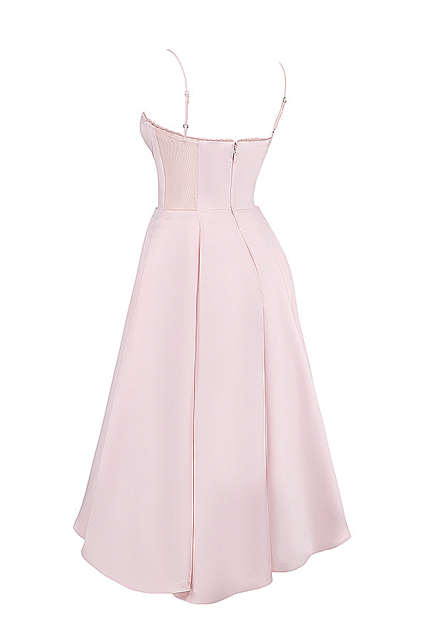 Tulle midi dress