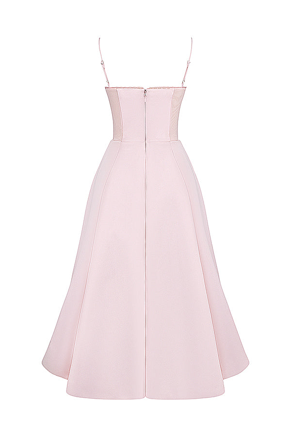 Tulle midi dress