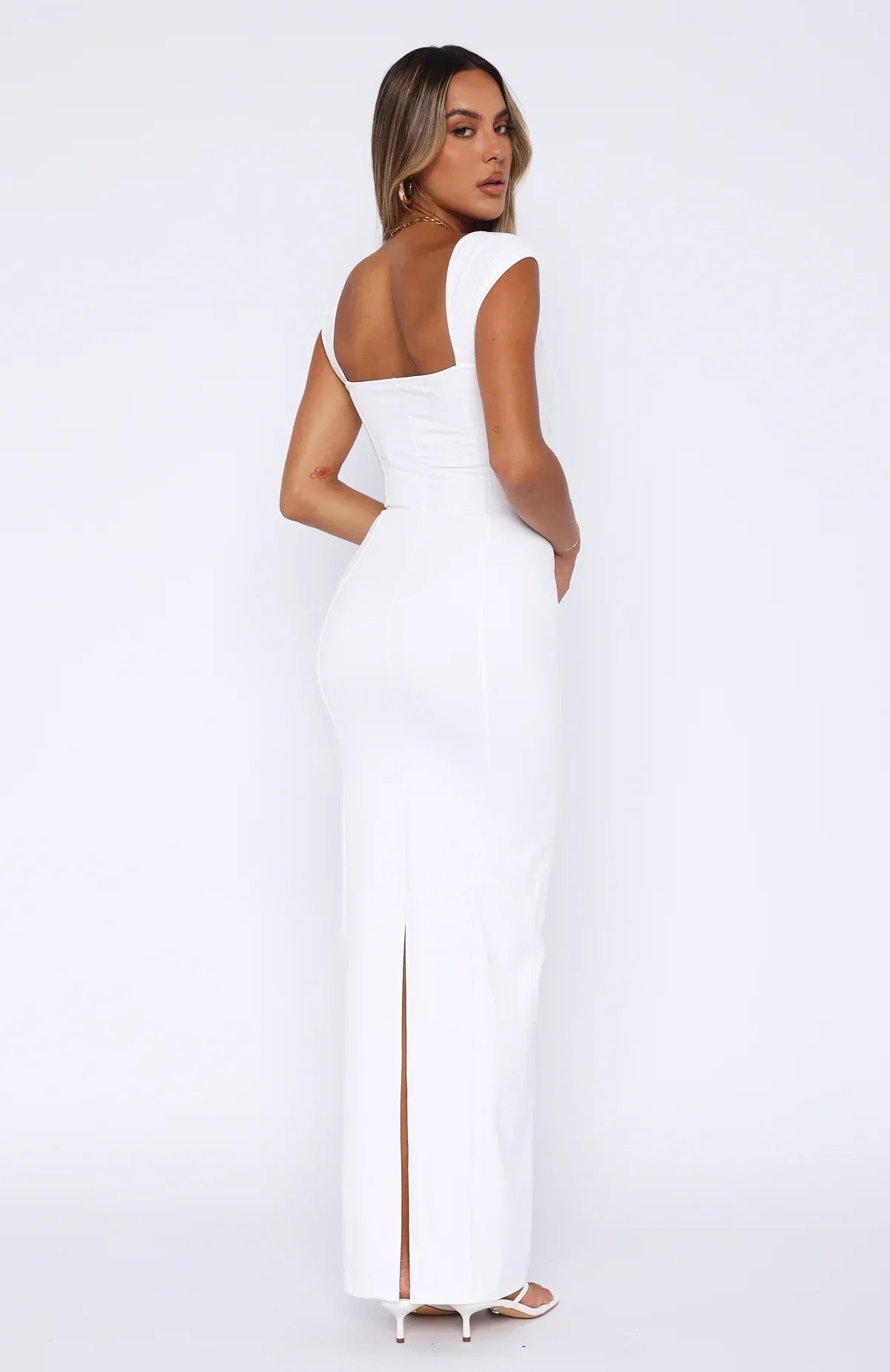Elegant Fishtail Maxi Dress Dress