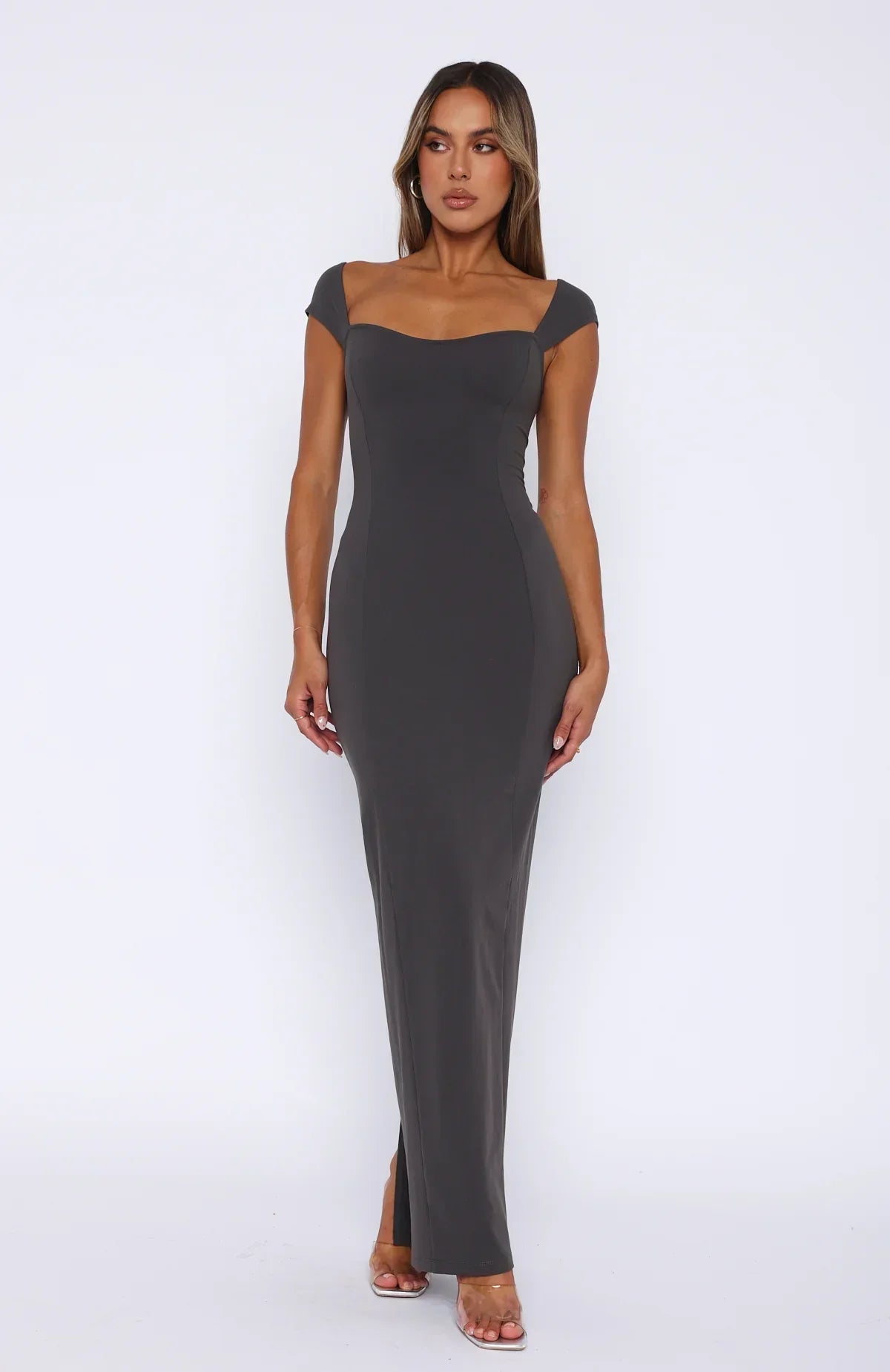 Elegant Fishtail Maxi Dress Dress