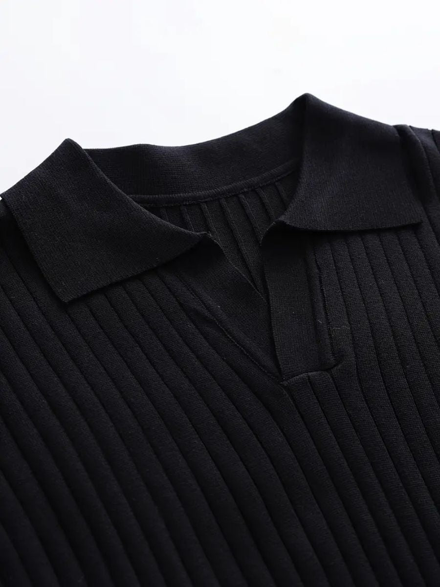 Chic knitted shirt