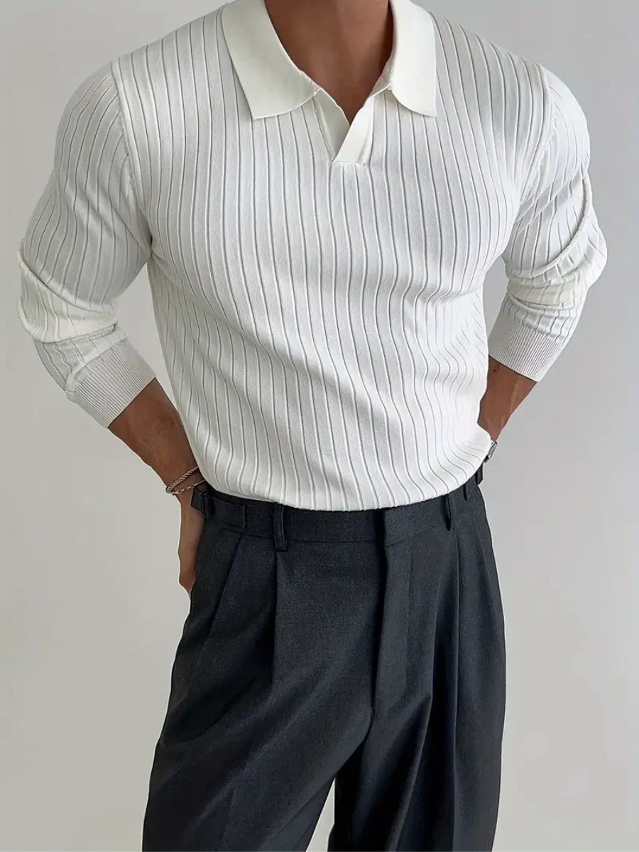 Chic knitted shirt