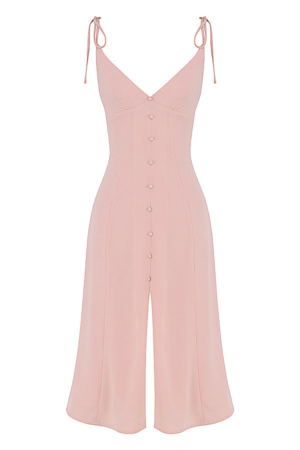 Blushing midi dress