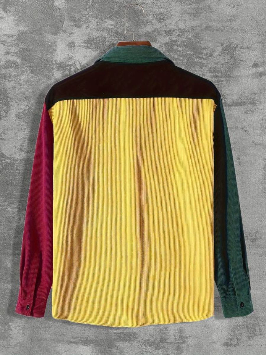 multicolored jacket