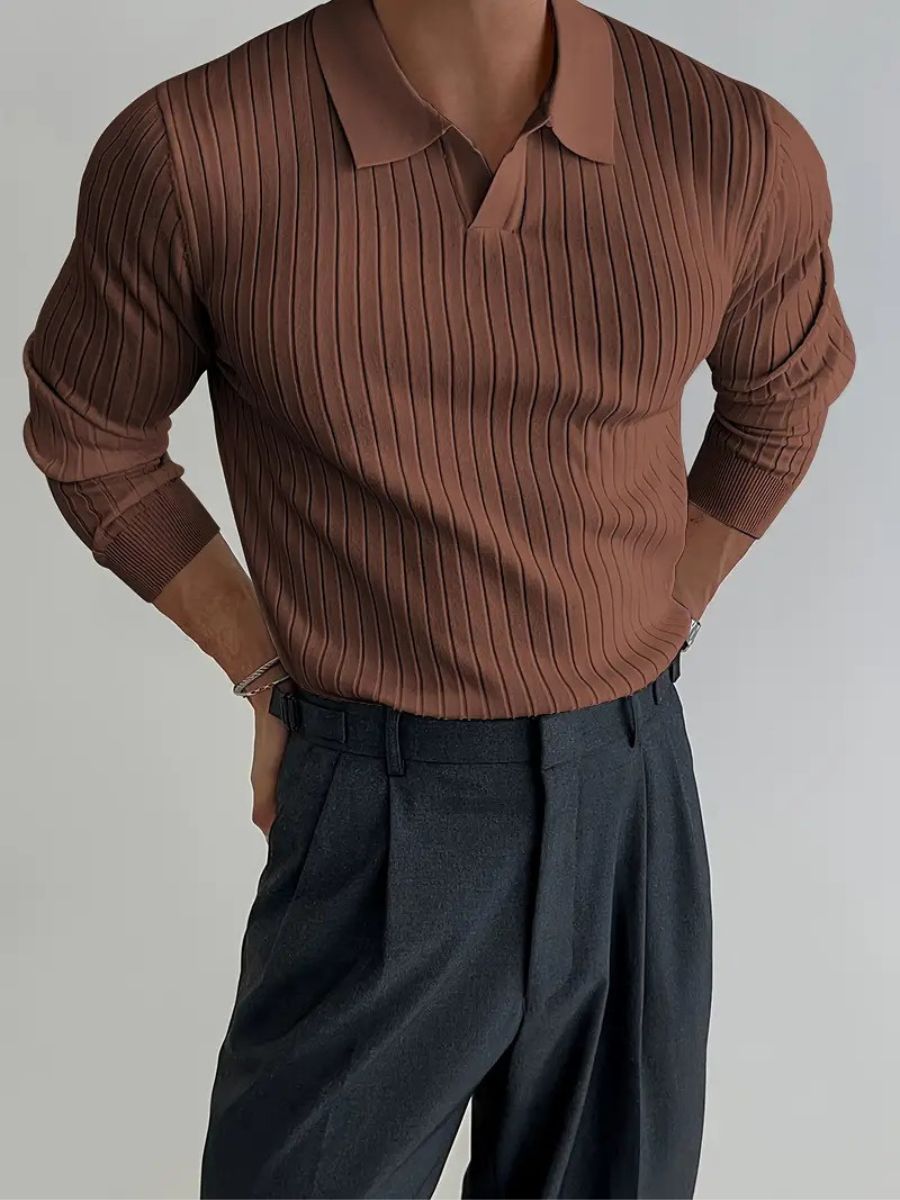 Chic knitted shirt