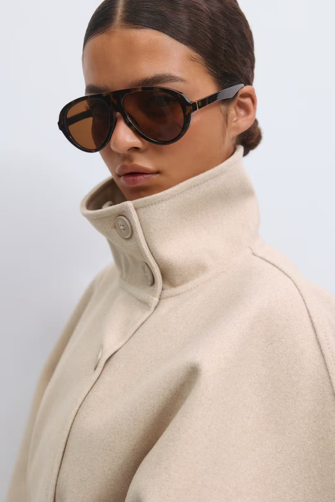 Belt Cape Loose Jacket