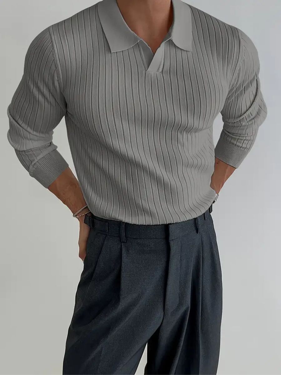 Chic knitted shirt