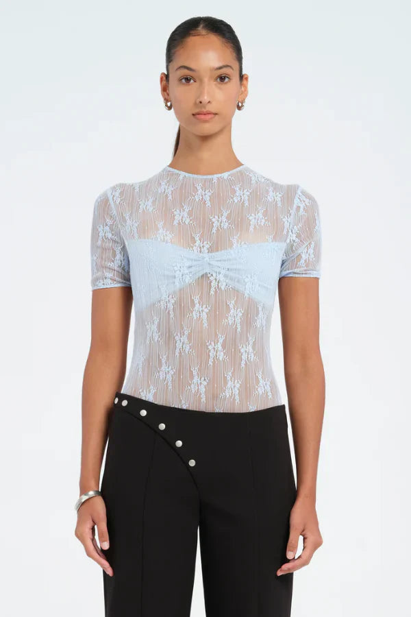 Backless Lacy Top
