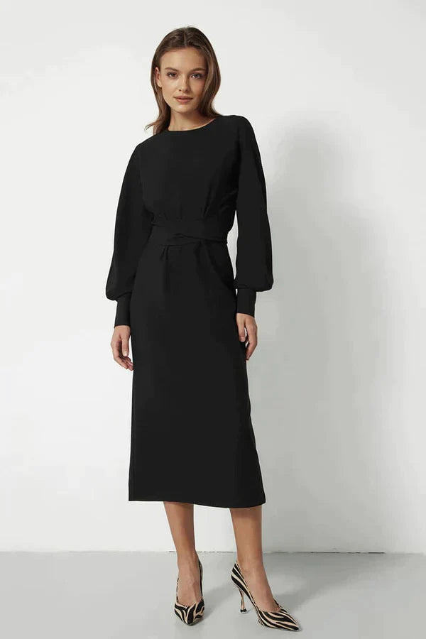 Luxury twisted dress