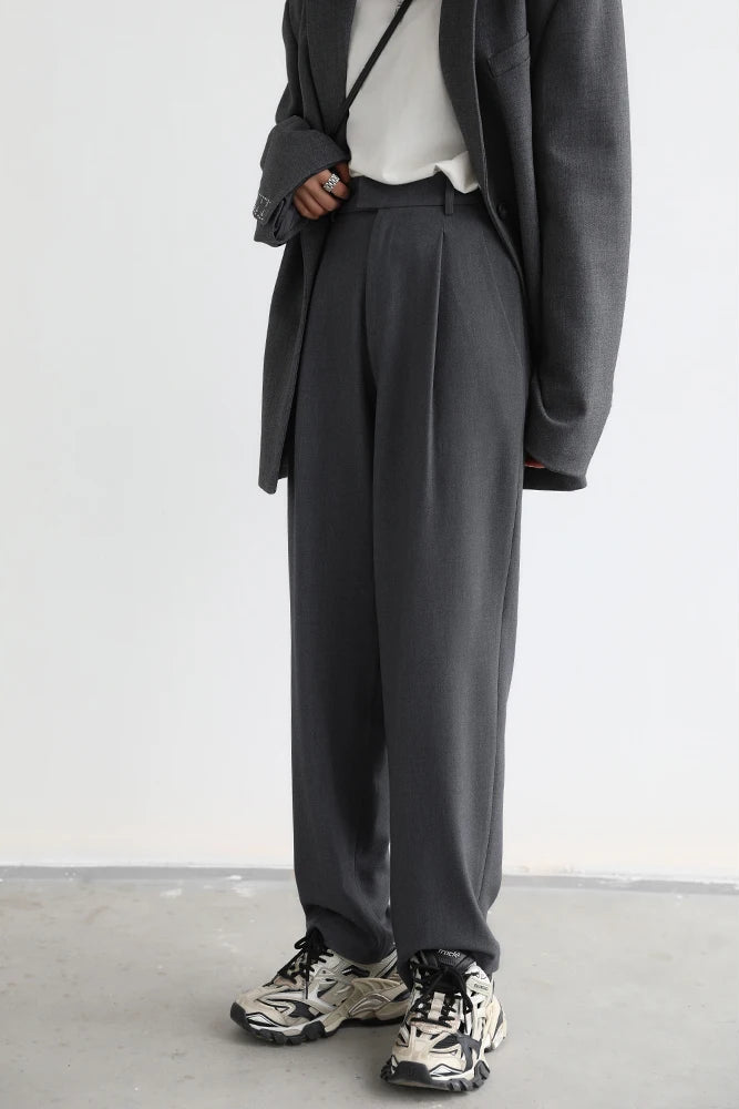 Twill Wide Leg Pants