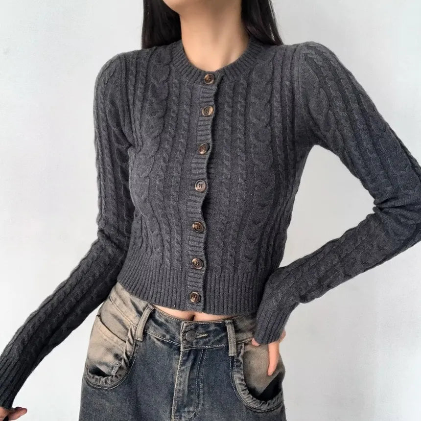Twisted cardigan