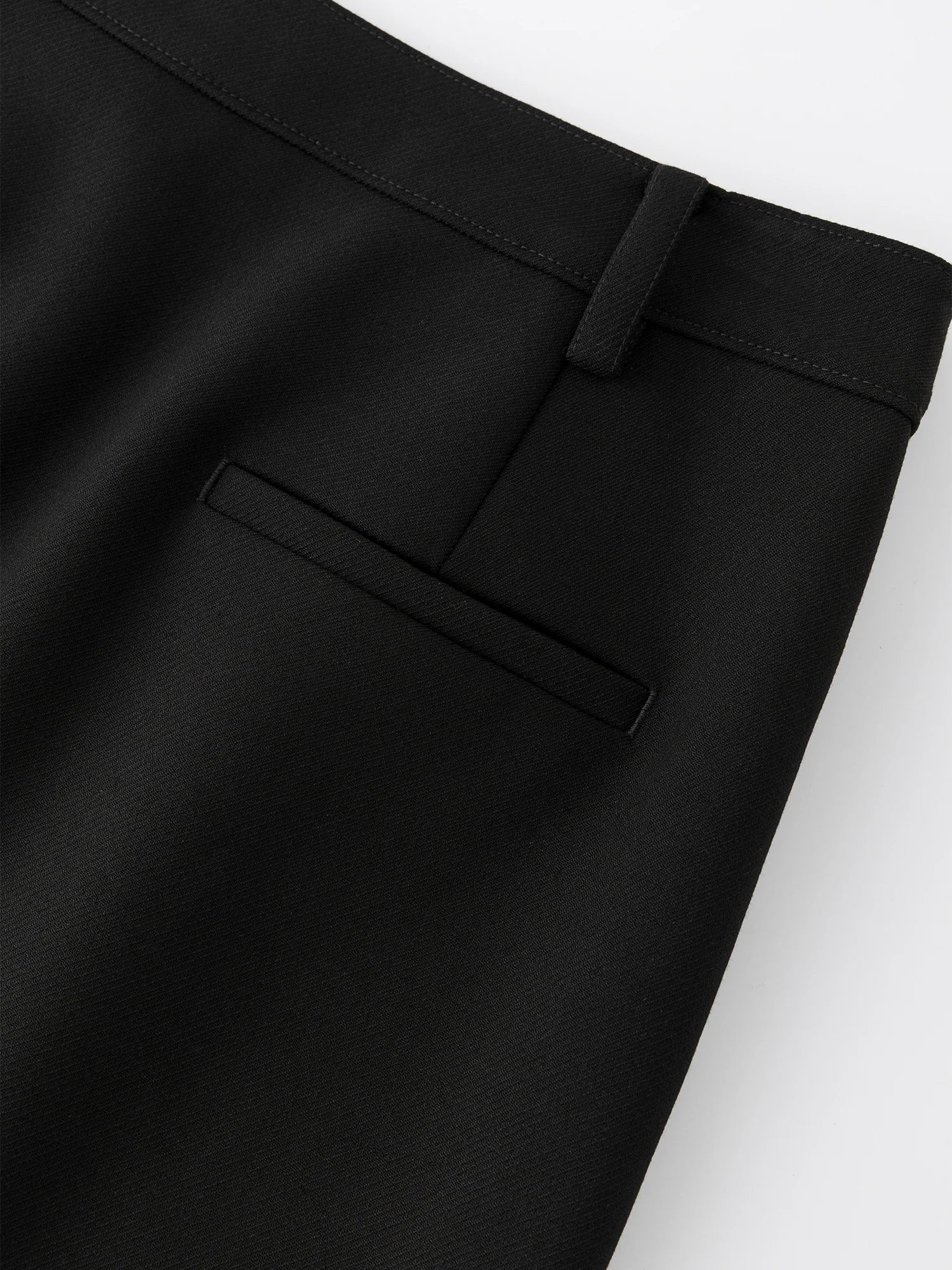 Ruffled Black Skirt