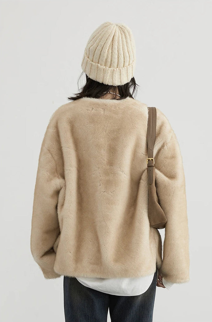 Loose Plush Jacket