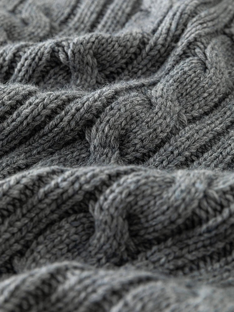 Dough Twists High Neck Sweater