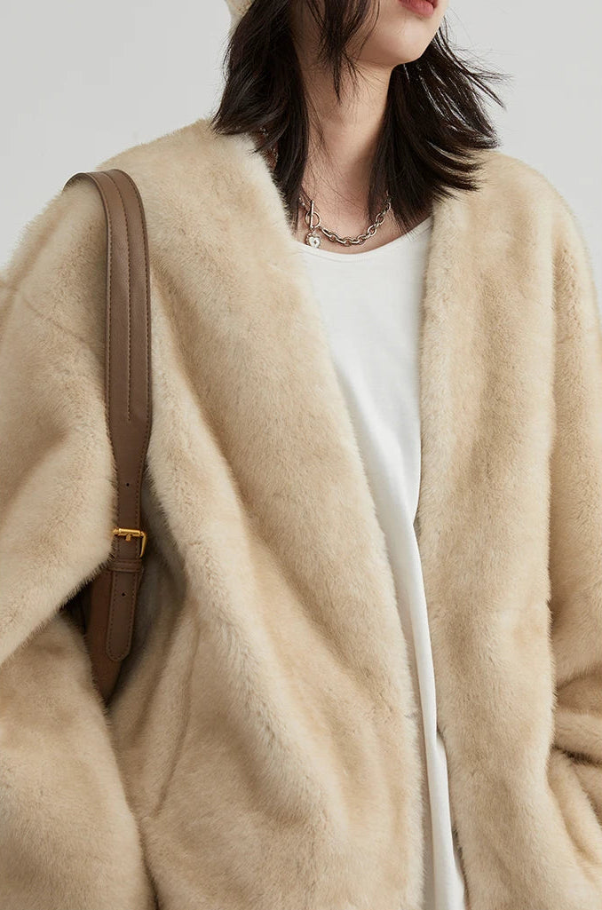 Loose Plush Jacket