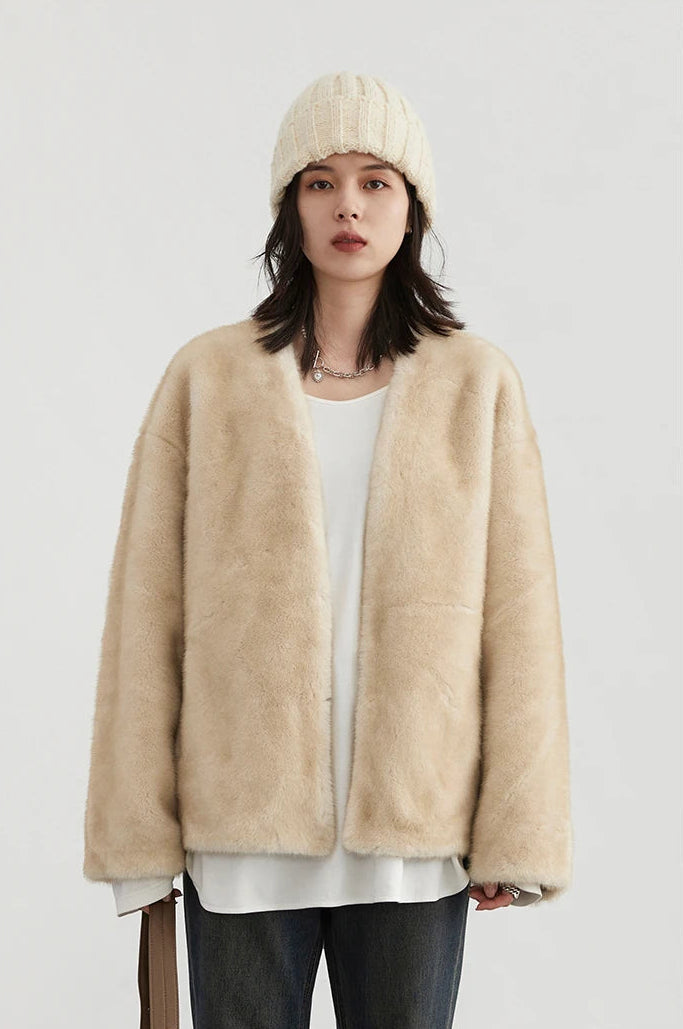 Loose Plush Jacket