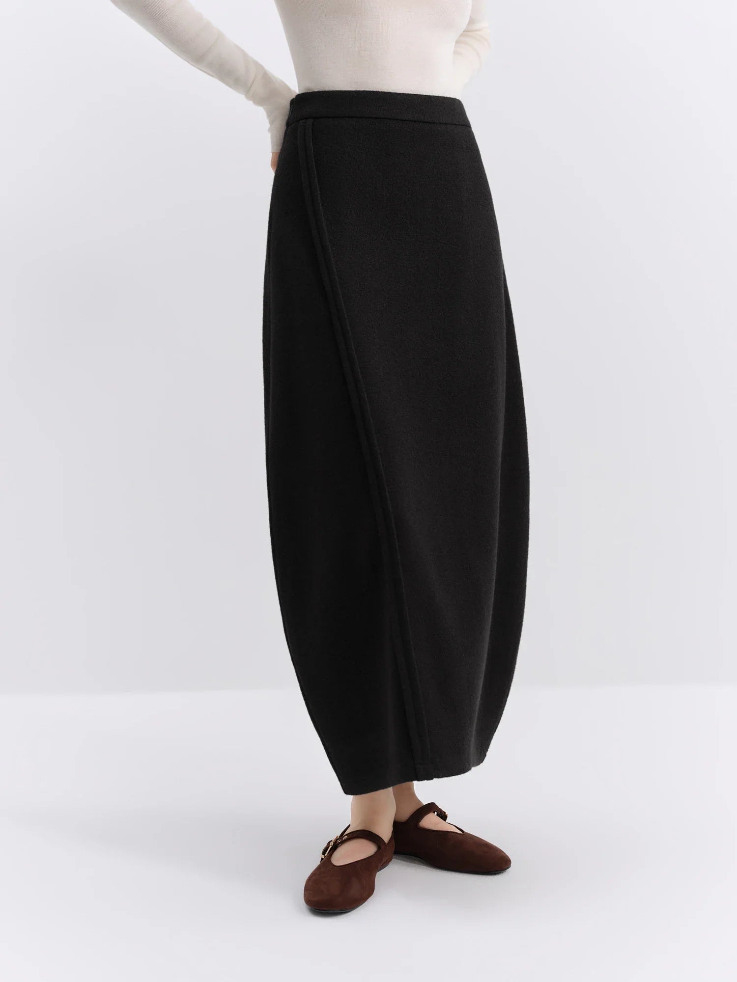 Fall Winter Wool Skirt
